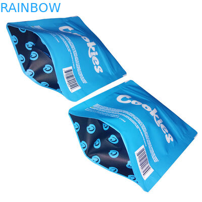 টেকসই ভেষজ ধূপ প্যাকেজিং মিনি জিপলক আগাছা Mylar প্লাস্টিক ক্যালিফোর্নিয়া কুকিজ ব্যাগ