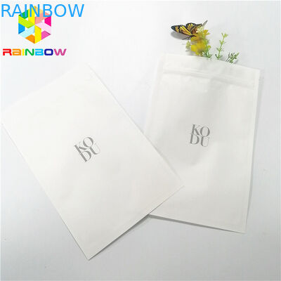 গ্রীস প্রুফ কাস্টম মুদ্রিত স্ট্যান্ড আপ পাউচ বাদাম শুকনো ফল প্যাকেজিং পুনর্ব্যবহারযোগ্য