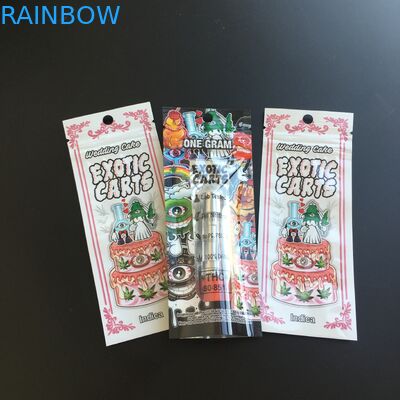 মাইলার ফয়েল প্লাস্টিক সিগার টোব্যাকো র‌্যাপারগুলির জন্য প্যাকেজিং জিপার কাস্টম প্রিন্টিং ou