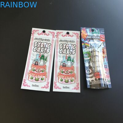 মাইলার ফয়েল প্লাস্টিক সিগার টোব্যাকো র‌্যাপারগুলির জন্য প্যাকেজিং জিপার কাস্টম প্রিন্টিং ou