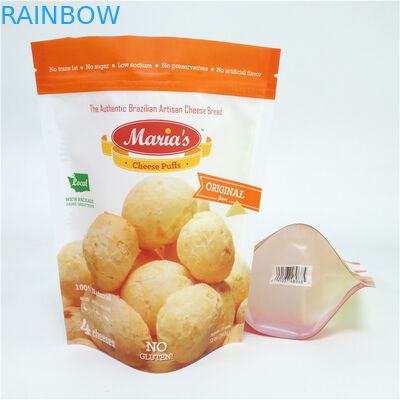340g 12oz স্ন্যাক ব্যাগ প্যাকেজিং কুকিজ জর্কি ডাইপ্যাক স্ব-স্থায়ী প্লাস্টিকের পাউচ