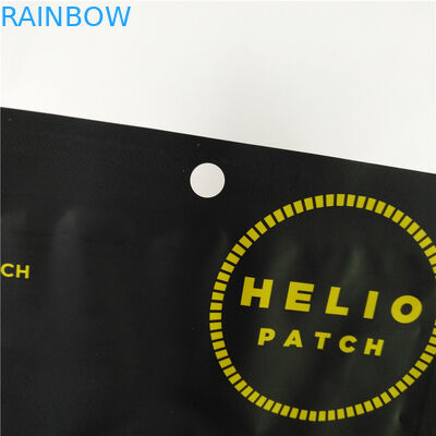 আই জেল ক্রিম প্যাচস / ফেসিয়াল মাস্কের জন্য অ্যালুমিনিয়াম ফয়েল ডিসপোজেবল 3 সাইড হিট সিল ব্যাগ