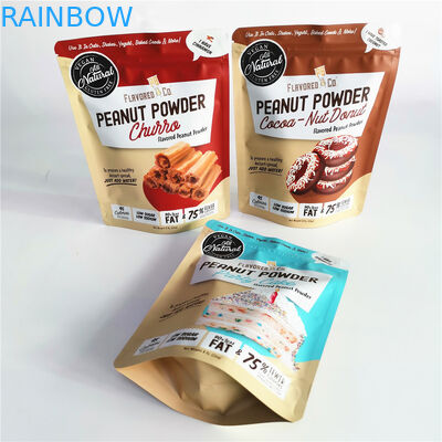 8 ও পাউডার অ্যালুমিনিয়াম ফয়েল ব্যাগ আর্দ্রতা প্রুফ খাদ্য প্যাকিং জন্য কাস্টমাইজড