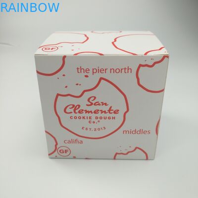 কাগজ উপাদান খাদ্য গ্রেড পিচবোর্ড স্টোরেজ বক্স কাস্টমাইজড আকার বিবাহের কেক ডিজাইন