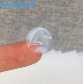 পিইটি ক্লিয়ার সঙ্কুচিত স্লিভ লেবেল ব্রেইল স্টিকারগুলি আঠালো স্পর্শকৃত সতর্কতা ত্রিভুজ প্রকার