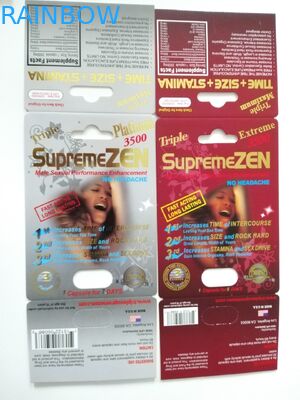 প্রিমিয়ার জেন / গণ্ডার 13 পিলস পেপার বক্স প্যাকেজিং পুরুষ এনহ্যান্সার ক্যাপসুল প্যাকিং