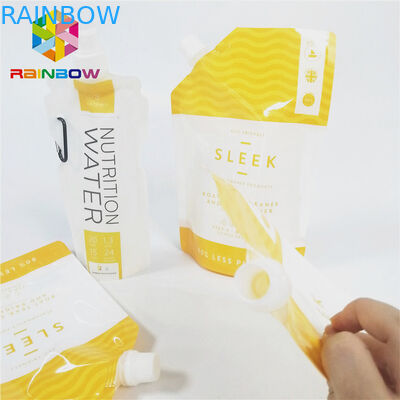 তরল পানীয়ের রস রস স্পাউট পাউচিং প্যাকেজিং পান করার জন্য স্তরিত ফুটো প্রুফ