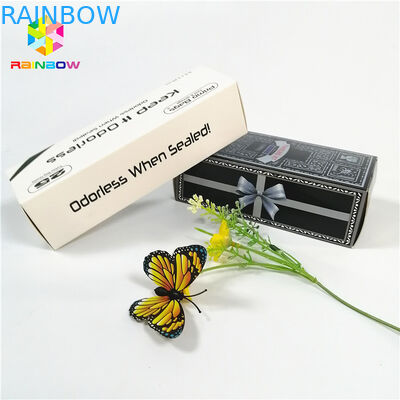 চকচকে চকচকে হট স্ট্যাম্পিং OEM ব্র্যান্ডের লোগো প্রিন্ট করা কাগজ বাক্স উপহার প্রসাধনী আইল্যাশ প্যাকেজিং কার্ড বাক্স