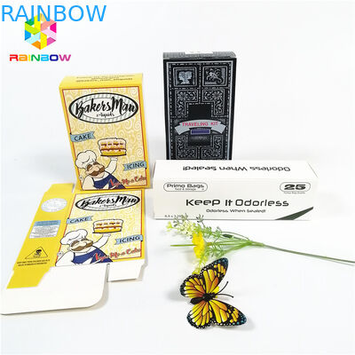 চকচকে চকচকে ই এম ডিজাইন লোগো প্রিন্ট করা কাগজ কার্ড বক্স উপহার প্রসাধনী আইল্যাশ প্যাকেজিং কার্ড বাক্স