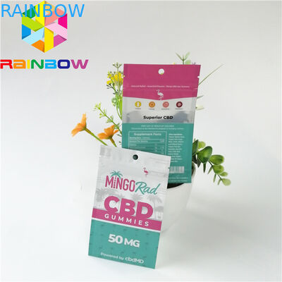 অ্যালুমিনিয়াম ফয়েল প্লাস্টিকের পাউস প্যাকেজিং গন্ধ প্রুফ জিপার শীর্ষ সিবিডি ভেষজ ধূপ প্যাক