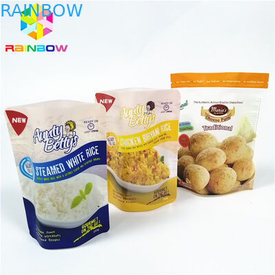 তাপ প্রতিরোধী রান্নাঘর retort প্লাস্টিক পাউস প্যাকেজিং স্তরিত কাস্টম লোগো মুদ্রিত