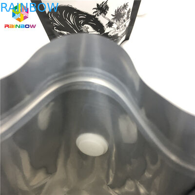 রোস্টার্স চা ফয়েল পাউচ প্যাকেজিং 100 গ্রাম 250 গ্রাম 500 জি স্ট্যান্ডিং আপ মাইলার ম্যাট লাক্সারি কফি প্যাক