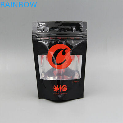 কাস্টম ব্যাগ ভেষজ ধূপ প্যাকেজিং, মাইলার কুকিগুলি জিপার পাউচ স্ট্যান্ড আপ করুন