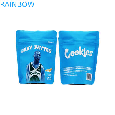 কাস্টম ব্যাগ ভেষজ ধূপ প্যাকেজিং, মাইলার কুকিগুলি জিপার পাউচ স্ট্যান্ড আপ করুন