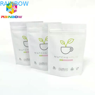 অ্যালুমিনিয়াম ফয়েল রিসেসেবল প্যাকেজিং ব্যাগ চকচকে প্রিন্টিং প্লাস্টিক জিপ লক