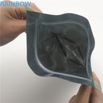 অ্যালুমিনিয়াম ফয়েল বোতল গসেট ব্যাগ ফাঁস প্রুফ লোগো মুদ্রণ জিপলক প্যাকেজিং