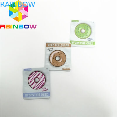 আর্দ্রতা প্রুফ স্ট্যান্ড আপ থলি প্যাকেজিং আইসক্রিম কুকিজ সজ্জিত সুগার্ট ব্যাগ