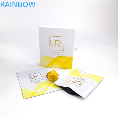 ম্যাট ল্যামিনেশন পেপার বক্স প্যাকেজিং প্রয়োজনীয় তেল স্কিনকেয়ার মাস্ক ব্যাগগুলি কাস্টমাইজড