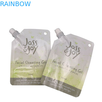 লোশন তরল প্যাকেজের জন্য কসমেটিক ফেসিয়াল মাস্ক স্পাউট ডাইপ্যাক পাউচ অগ্রভাগ ব্যাগ 10 এমএল 50 এমএল 100 এমএল