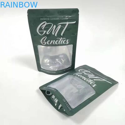 যৌন বড়িগুলি ভেষজ ধূপ প্যাকেজিং ব্যাগগুলি উইন্ডো সহ পাউচ আর্দ্রতার প্রুফ দাঁড়ায়