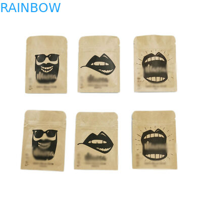 বাদামের জন্য খাদ্য প্যাকেজিং স্ট্যান্ড আপ জিপার পাউচ পুনর্ব্যবহারযোগ্য প্লাস্টিক ব্যাগ জিপলক