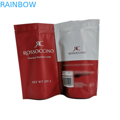 ইকো বন্ধুত্বপূর্ণ ক্রাফ্ট পেপার স্ট্যান্ড আপ পাউচ, প্রোটিন পাউডার জন্য 250 গ্রাম স্ট্যান্ড আপ প্লাস্টিক ব্যাগ