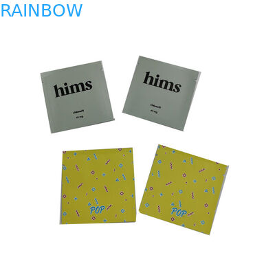 ক্যান্ডি পিল ম্যাট ফিল্ম প্লাস্টিকের পাউচিং প্যাকেজিং Sachet এমওপিপি ভিএমপেট পিই উপাদান