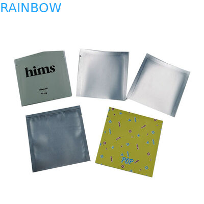 3 সাইড হিট সীল প্লাস্টিকের পাউচস প্যাকেজিং মিনি পাউচ আইল্যাশ ব্যাগ প্যাকেট কাস্টমাইজড