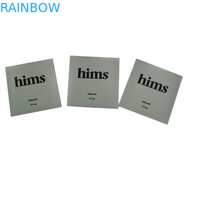 আর্দ্রতা প্রুফ প্লাস্টিক স্টিল আপ থলি পামি স্তরযুক্ত ফয়েল মিনি ব্যাগ বড়ি / icationষধ জন্য
