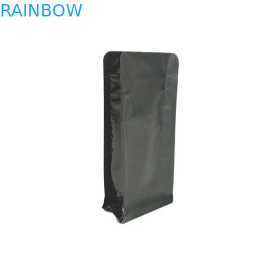 ডাবল জিপলক মাইলার নীচে গাসসেট ব্যাগগুলি ভালভের সাথে বায়োডেগ্রেবল প্লাস্টিক প্যাকেজিং