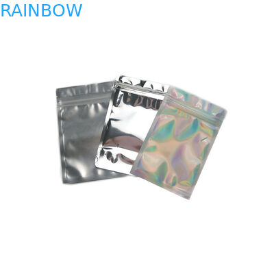 চিলপ্রুফ জিপলক বীজ প্যাকেজিং ব্যাগগুলি ছোট মিনি Sachet রেখাযুক্ত ফয়েল কাস্টম প্রিন্টিং