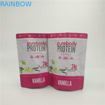 কে পাউচ স্ট্যান্ড আপ কফি ব্যাগ অ্যালুমিনিয়াম পুনঃসারণযোগ্য কাস্টম পূর্ণ রঙিন মুদ্রণ