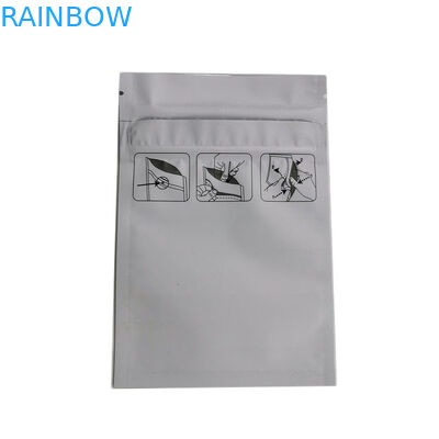 কসমেটিকের জন্য পুনরুদ্ধারযোগ্য প্লাস্টিকের পাউস প্যাকেজিং ছোট লিপগ্লাস ব্যাগ কাস্টম মুদ্রিত জিপলক