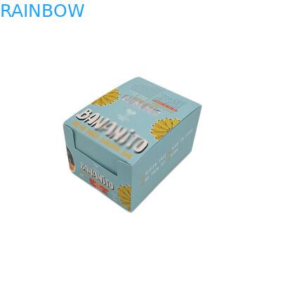 ফুড গ্রেড পেপার বক্স প্যাকেজিং কাস্টম প্রিন্টিং কার্ডবোর্ড এনার্জি বার প্যাকিং
