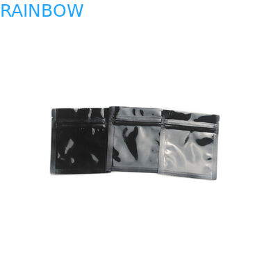 গন্ধযুক্ত প্রুফ জিপলক প্লাস্টিকের পাউস প্যাকেজিং তামাকের ওষুধের মেলার ব্যাগগুলি 1 জি গ্লসি