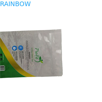 ফুড গ্রেড স্ট্যান্ড আপ পাউস পাউডার প্যাকেজিং জৈব চা ব্যাগ কাস্টম মুদ্রিত