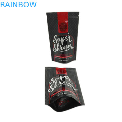 চকচকে সমাপ্ত অ্যালুমিনিয়াম ফয়েল স্ট্যান্ড আপ ব্যাগ