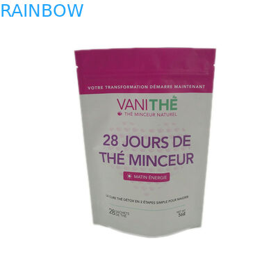 জিপার সহ ময়েশ্চার প্রুফ স্নাক ফুড প্যাকেজিং ব্যাগ