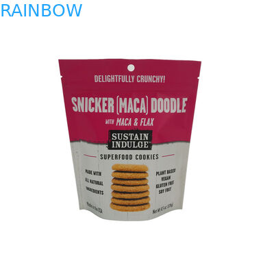 আর্দ্রতা প্রমাণ 90 মাইক্রন স্ন্যাক খাদ্য প্যাকেজিং ব্যাগ স্তরিত
