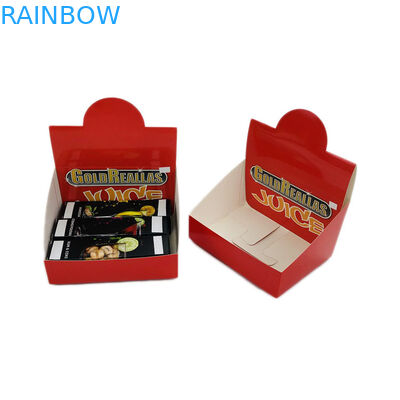 কাউন্টার ডিসপ্লে প্যাকেজিং বোতল জারগুলি আইএসও পুনরায় ব্যবহারযোগ্য কাগজ বাক্স