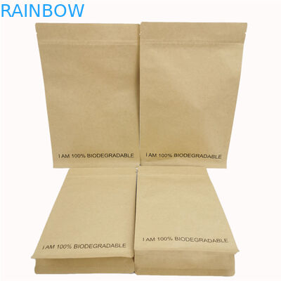 পুনরায় বিক্রয়যোগ্য জিপার ফুড গ্রেড ভ্যামপেট কাস্টমাইজড পেপার ব্যাগগুলি