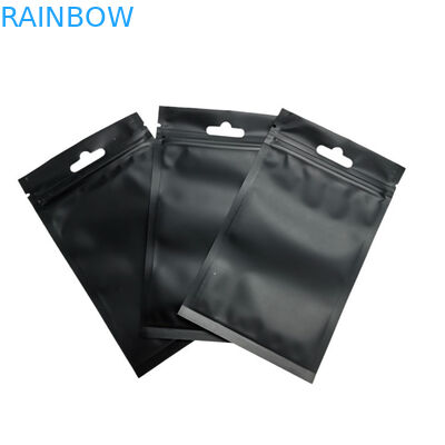 ম্যাট ফিনিশ জিপার ফয়েল লাইনেড কসমেটিক প্যাকাকিং পাউচ