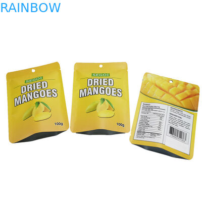 শুকনো ফলের প্যাকেট ফয়েল রিসেইলেবল স্ন্যাক প্যাকেজিং ব্যাগ