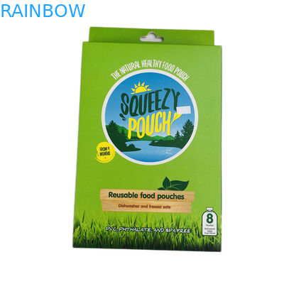 খুচরা প্রদর্শন পুনর্ব্যবহারযোগ্য হ্যাঙ্গার হোল কার্ডবোর্ড প্যাকেজিং বক্স