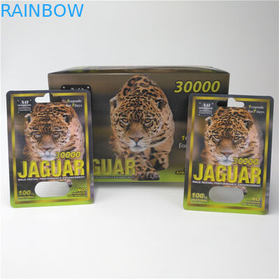 12 মিমি ক্যাপ গন্ডার পুরুষ পিলস 3 ডি কার্ড ফোস্কা কার্ড প্যাকেজিং