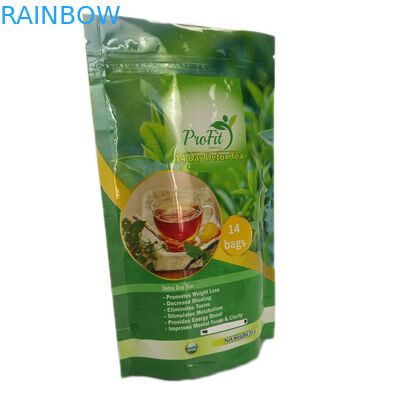 চকচকে সমাপ্ত জিপ লক স্তরিত ফয়েল স্ট্যান্ড আপ ব্যাগ