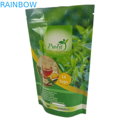 চকচকে সমাপ্ত জিপ লক স্তরিত ফয়েল স্ট্যান্ড আপ ব্যাগ