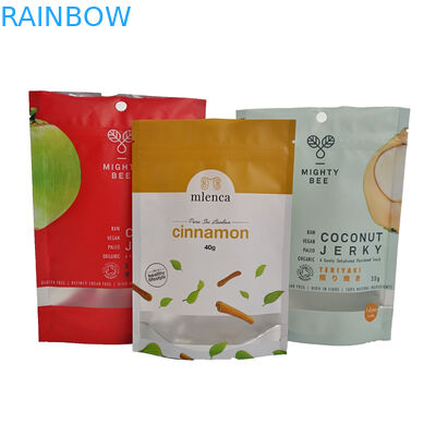 কলা চিপস জিপার ভিএমপিইটি প্লাস্টিকের পাউচিং প্যাকেজিং