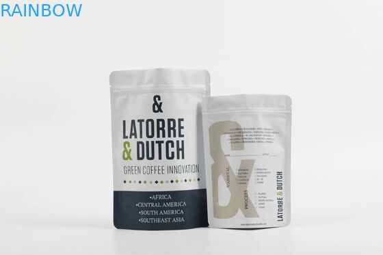 গন্ধযুক্ত প্রুফ বাদাম সিএমওয়াইকে প্রিন্টিং ফুড স্ট্যান্ড আপ পাউচ