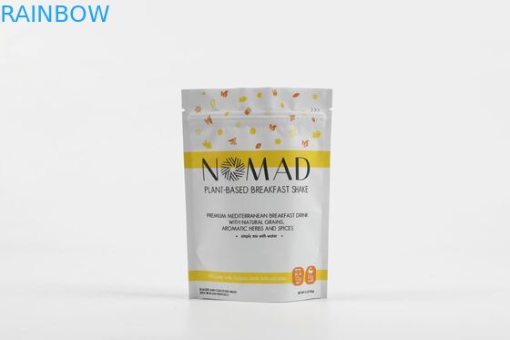 গন্ধযুক্ত প্রুফ বাদাম সিএমওয়াইকে প্রিন্টিং ফুড স্ট্যান্ড আপ পাউচ